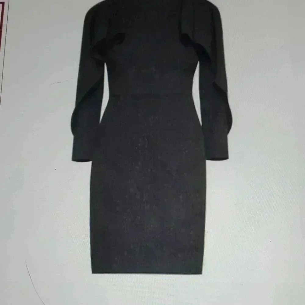 BCBG MAXAZRIA DRAPED SHOULDER DRESS SIZE 10